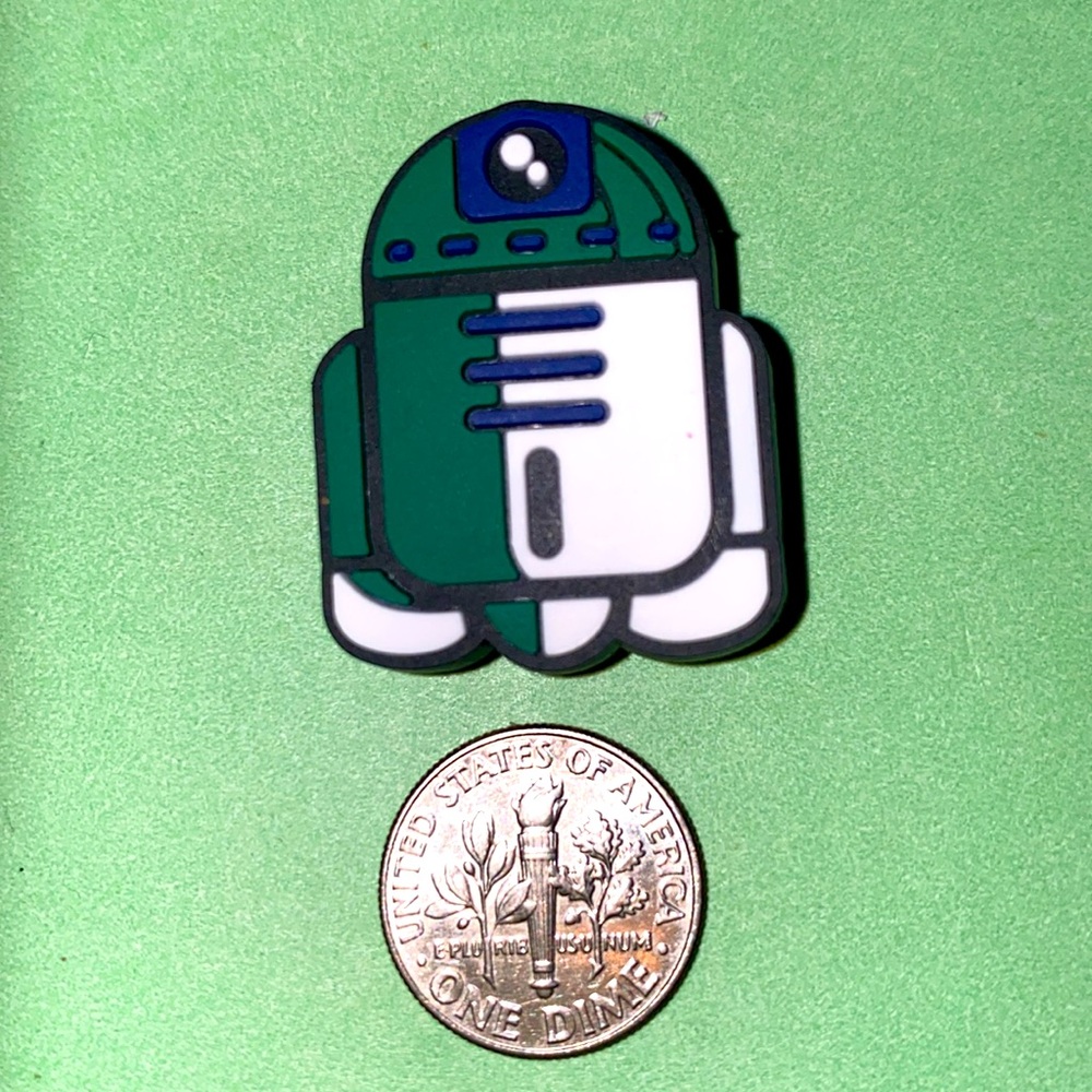 (10 for $15) R2-D2 Star Wars The Mandalorian Crocs Shoe Charms
